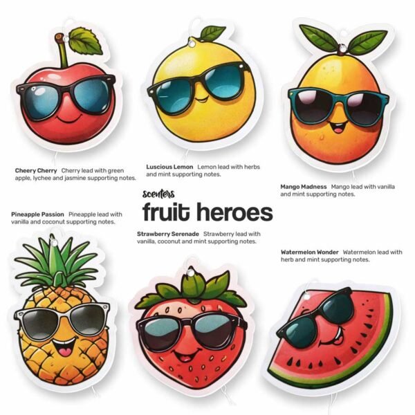 Scenters Fruit Heroes Fragrance Descriptions