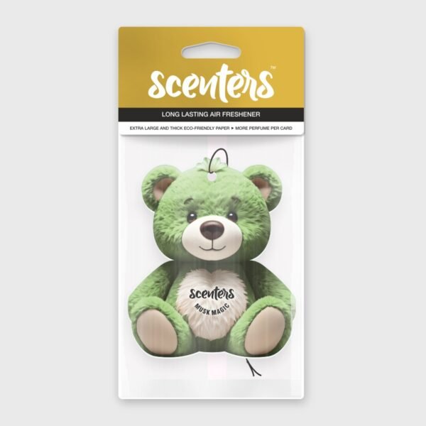Scenters Musk Magic Teddy Bear Car Air Freshener
